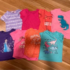 Girls Short Sleeve Shirt Super Saver Bundle